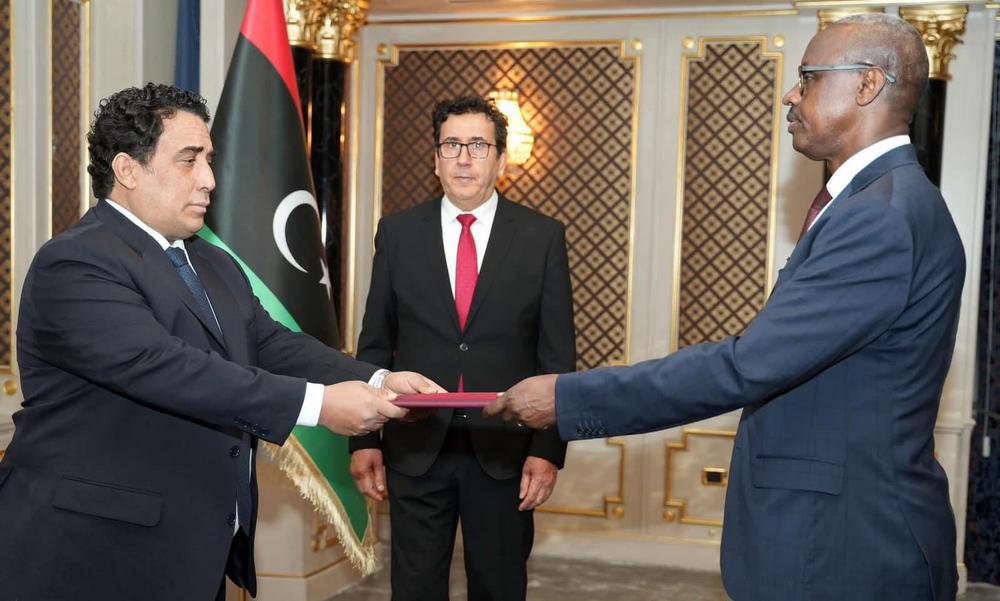 On February 1, 2025, Ambassador CG Dan Munyuza presented his credentials to the President of the Libyan Presidential Council.