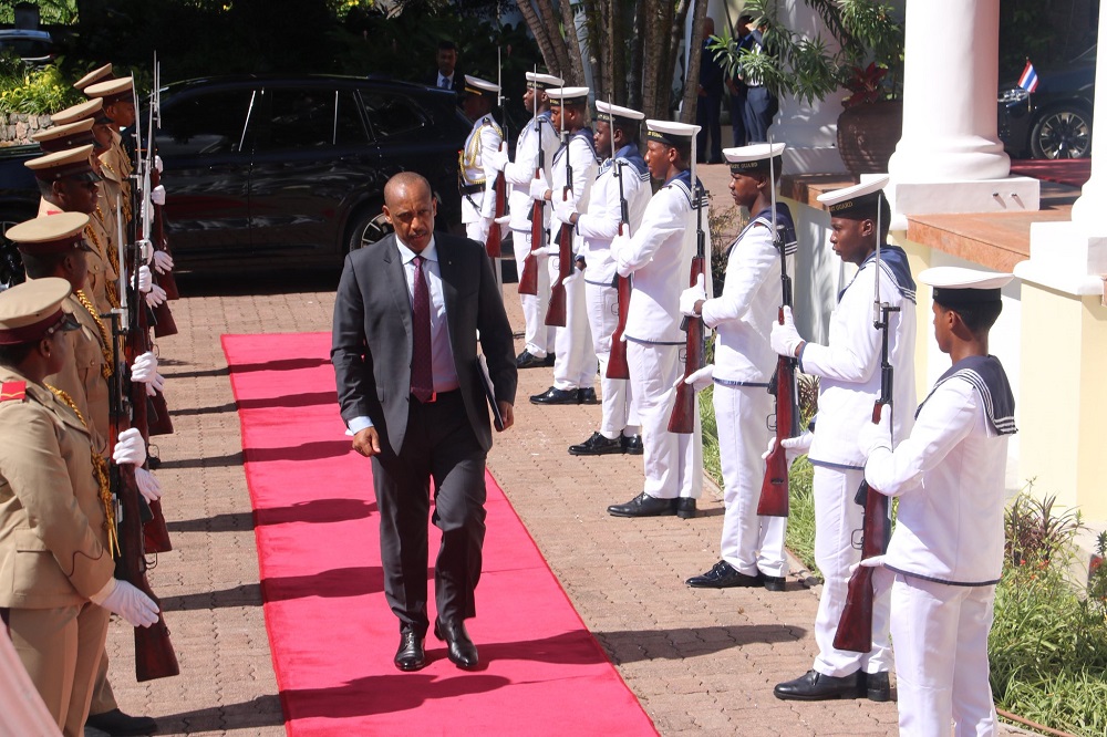 The credential presentation ceremony took place on Tuesday, May 13, 2025 at Seychelles State House.