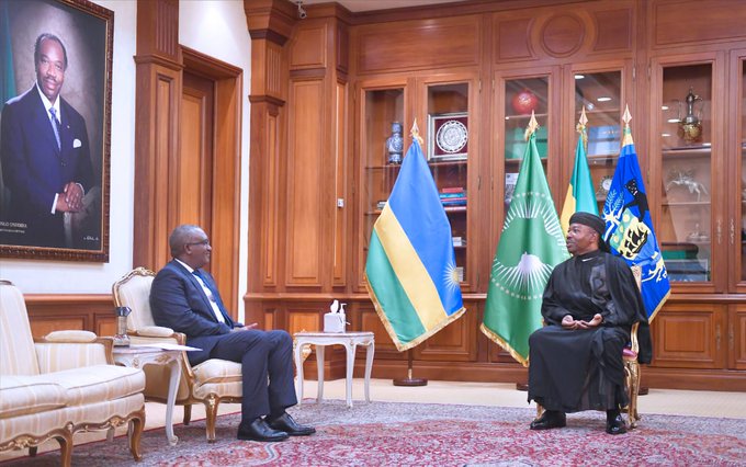Mutsindashyaka has presented credentials to the President of Gabon, Ali Bongo. 