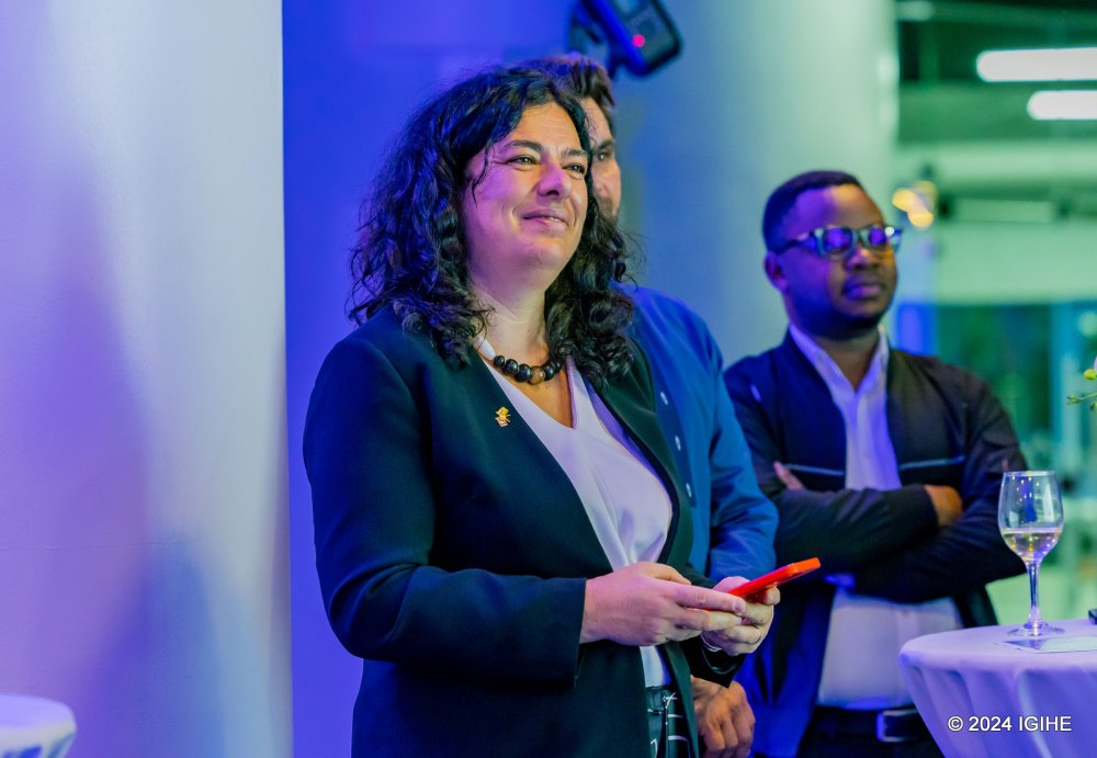 The event was attended by prominent figures including the Ambassador of the European Union to Rwanda, Belén Calvo Uyarra.