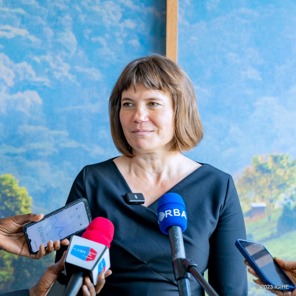 Nicol Adamcová represents the Czech Republic to Rwanda. 
