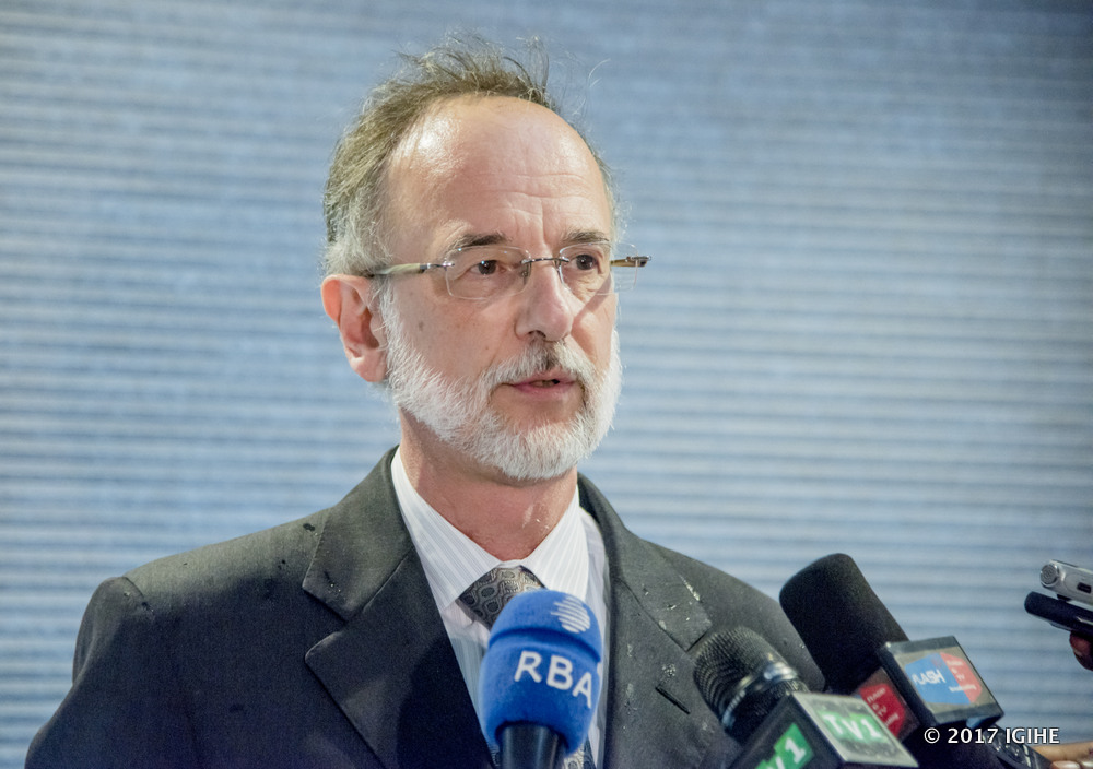 Ambassador of Belgium in Rwanda Benoit Ryelandt
