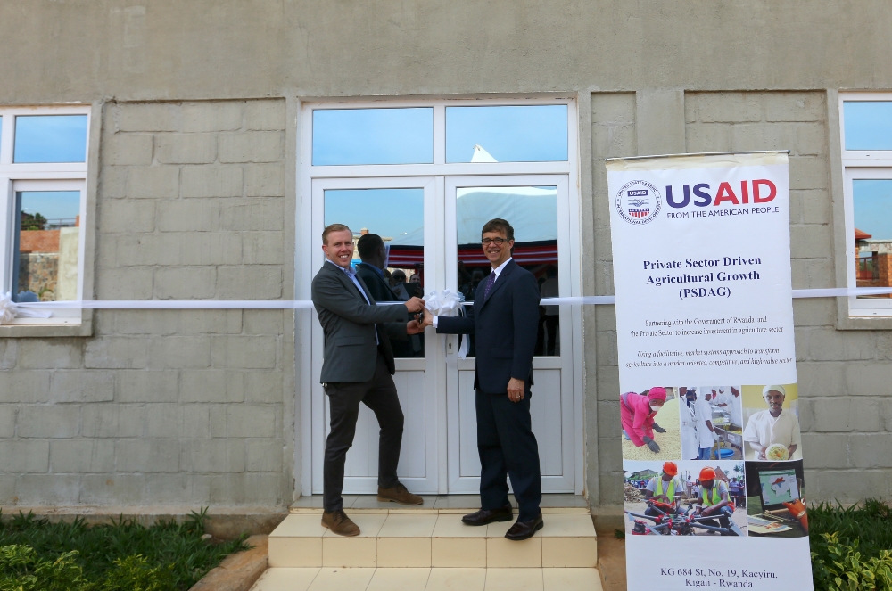 Ambassador Peter H. Vrooman launches Masaka Creamery