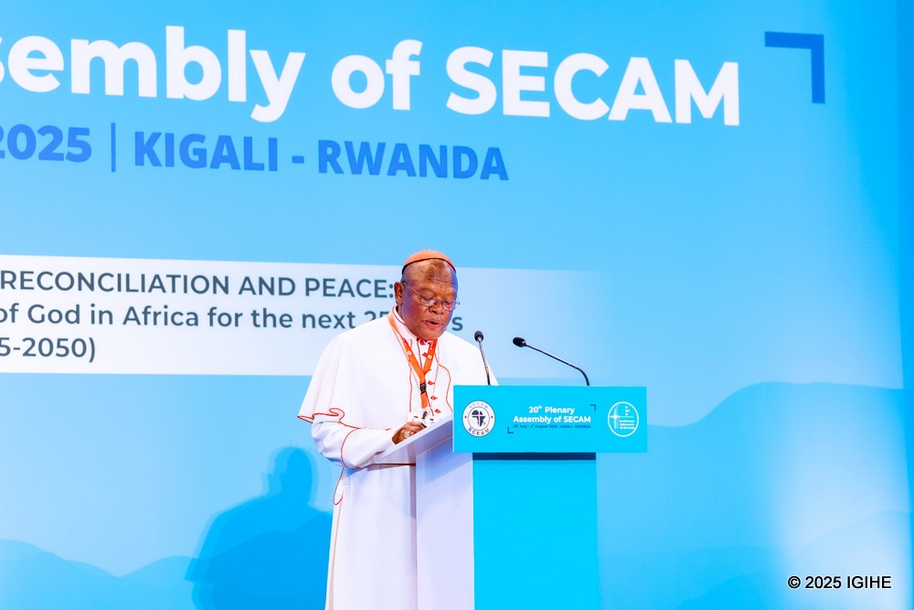 The President of SECAM and Archbishop of Kinshasa, Cardinal Fridolin Ambongo Besungu, applauded Rwanda’s hospitality and stressed that the Catholic Church must enhance its efforts in reconciling communities and promoting unity, encouraging collective action across Africa.