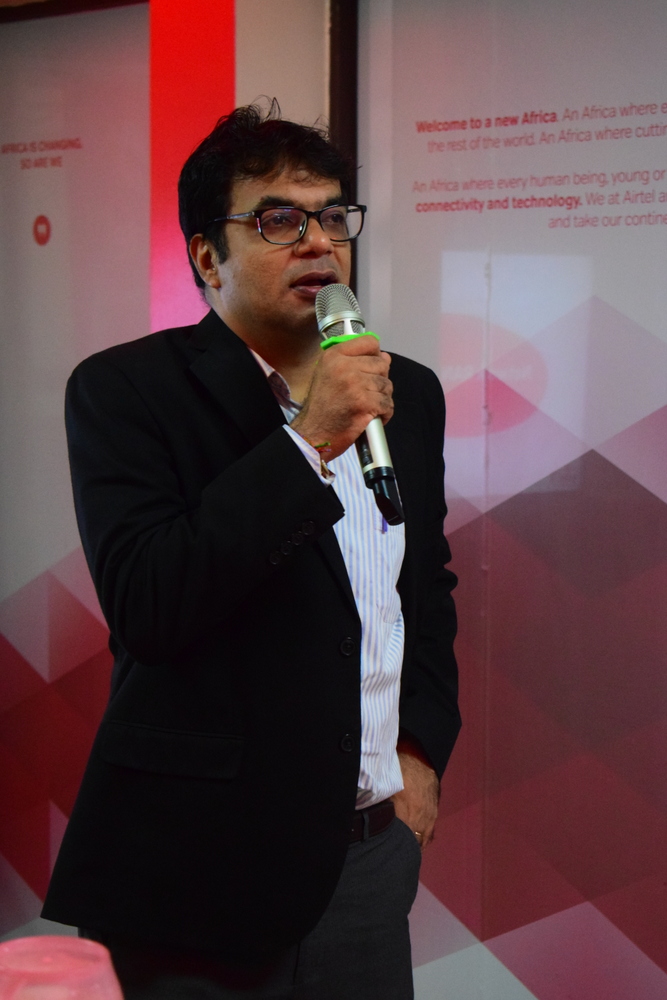 Amit Chawla the Managing Director of Airtel Rwanda