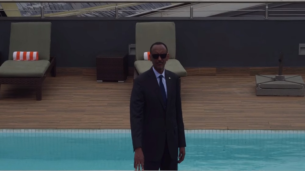 Some of the pictures taken by Peter Greenberg; showcasing President Kagame at Ubumwe Grande Hotel