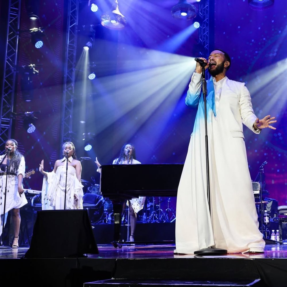 It was a show of might on Friday, February, 21, 2025 as renowned America artist John Legend performed at the second edition of Move Afrika concert at the BK Arena in Kigali.