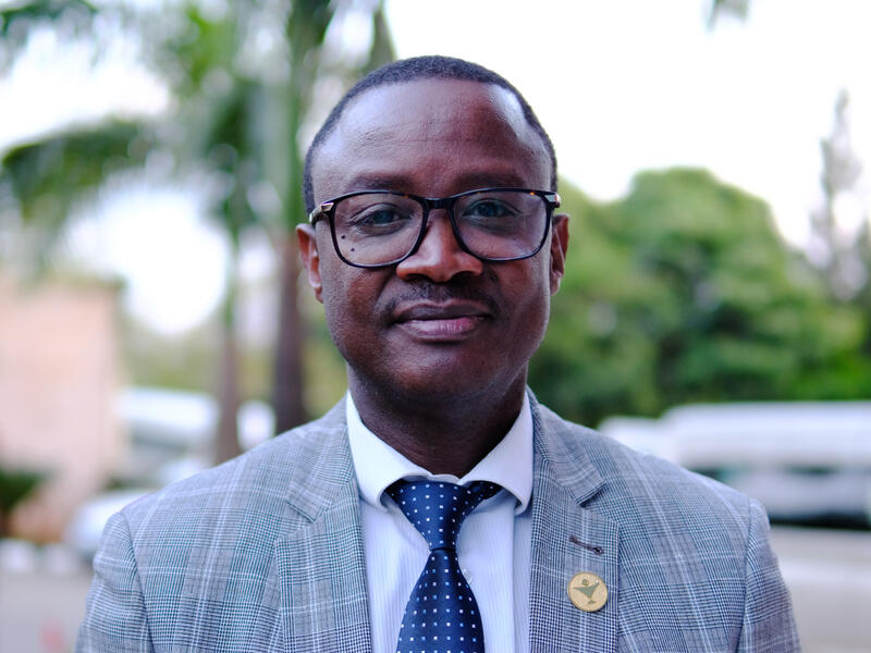 The President of the Rwanda Nurses and Midwives Union (RNMU), André Gitembagara.