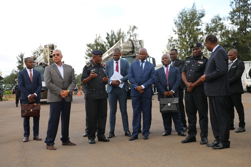 The officials from Angola were received by the Inspector General of Police (IGP) Emmanuel K. Gasana, who gave them an in-depth insight on RNP, right from its inception in the year 2000 to the current status.