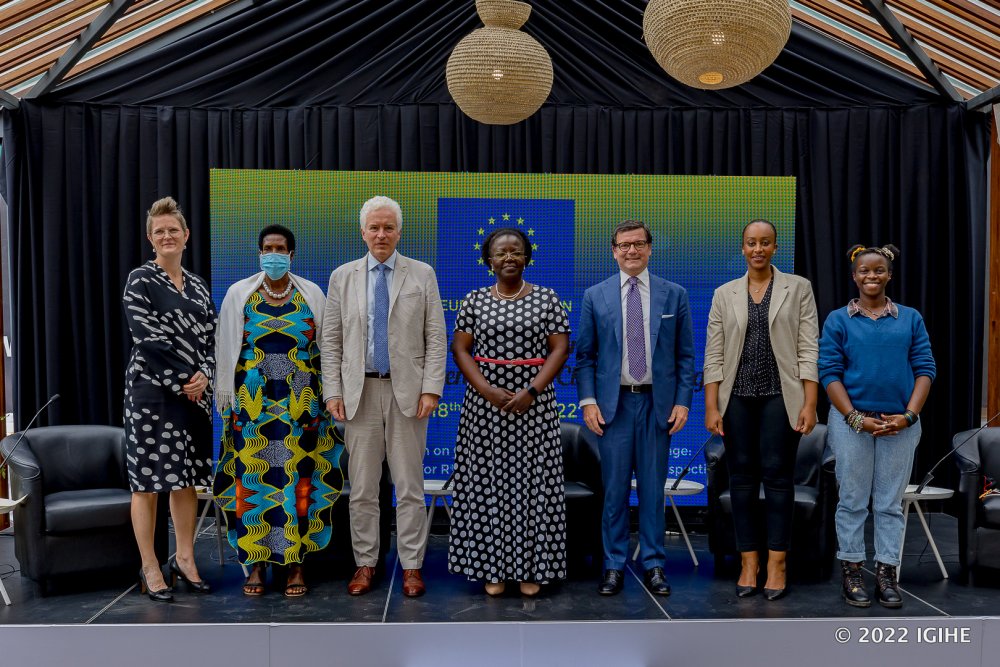 Officials who graced the event in a group photo with some participants of the meeting.  