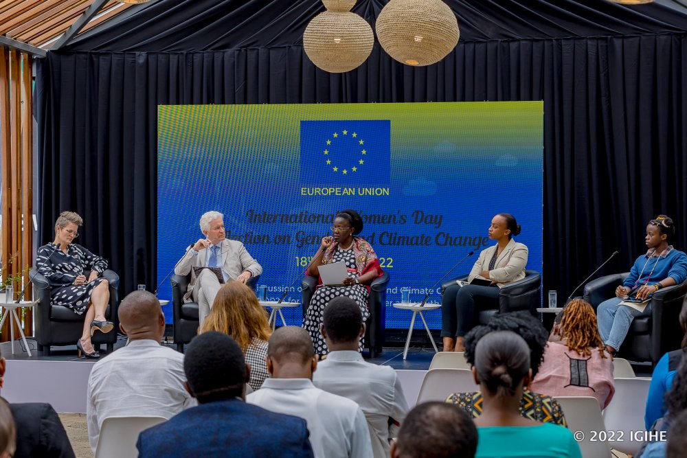 Officials participating in the event featured in a panel discussion. 