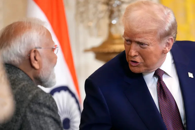 U.S. President Donald Trump on Wednesday signed an executive order imposing an additional 25-percent tariff on imports from India in response to the country's purchases of Russian oil, according to a White House statement.