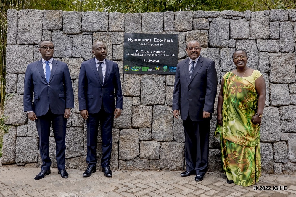 It was glamour as Nyandungu Eco-Park was officially inaugurated. 