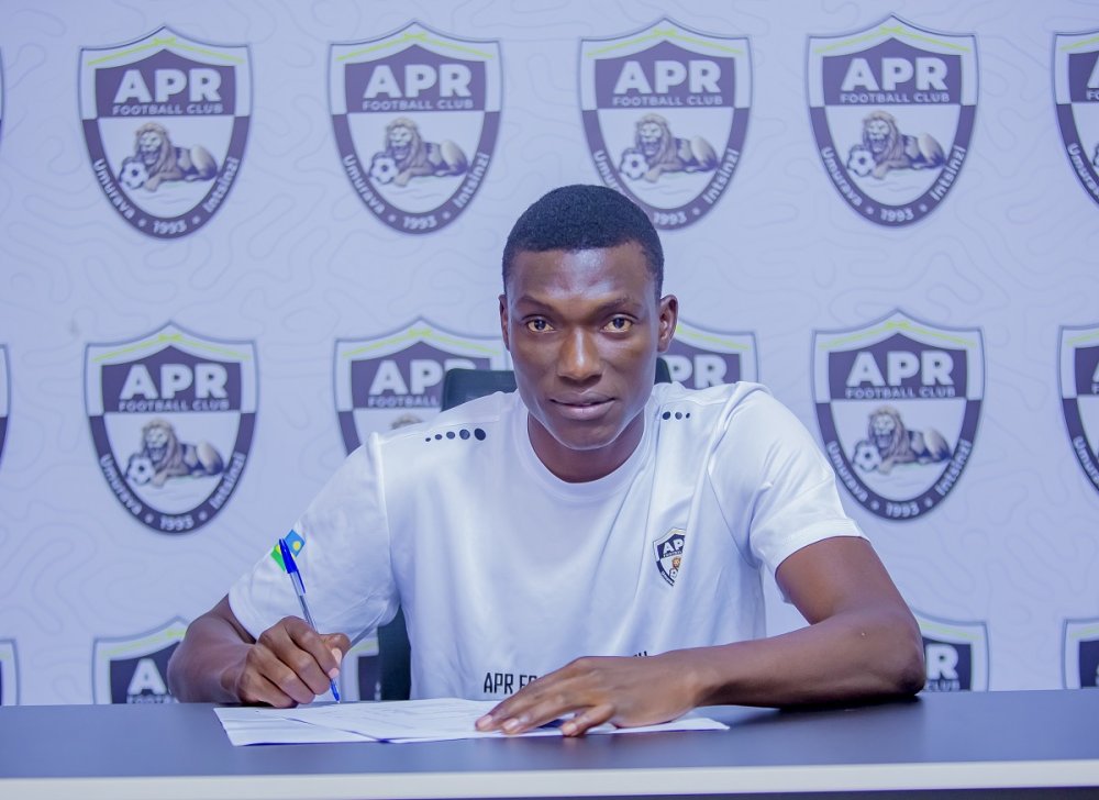 Ronald Ssekiganda has signed a two-year contract with APR FC.
