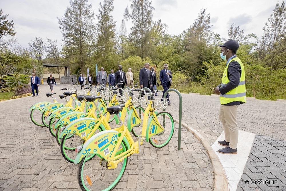 Bicycles to be used by interested visitors at the eco-park.  