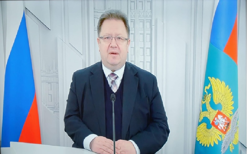 Vsevolod Igorevich Tkachenko, the Director of the Africa Department at Russia's Ministry of Foreign Affairs also sent a message of comfort to Rwandans. 