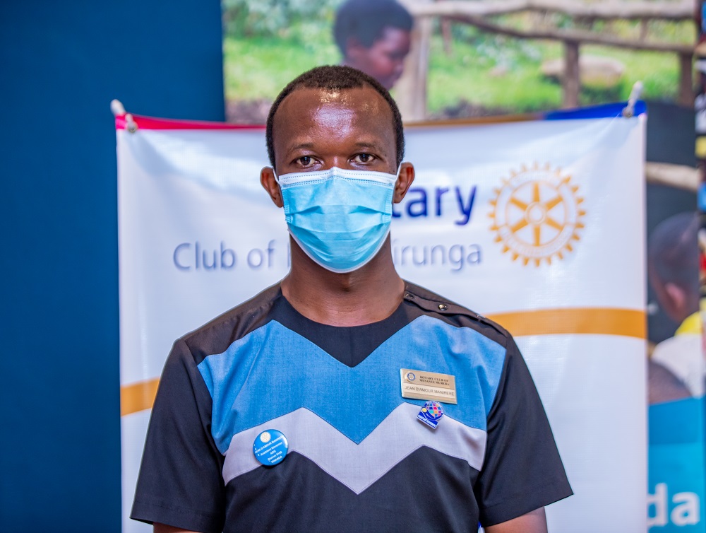 Dr. Manirere revealed that Rotary Club contributes to efforts geared towards tackling barriers hindering access to education among Rwandans every year.