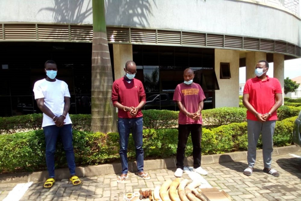 Suspects were paraded before the media on Wednesday 27th October 2021. 