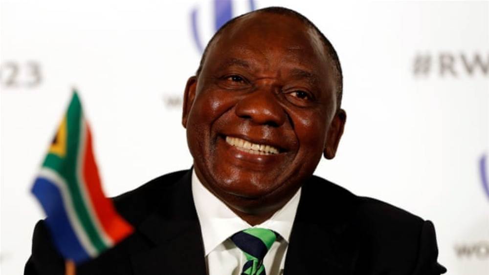 South Africa’s President and leader of the African National Congress (ANC) Cyril Ramaphosa termed the news of his country’s economic growth as impressive.