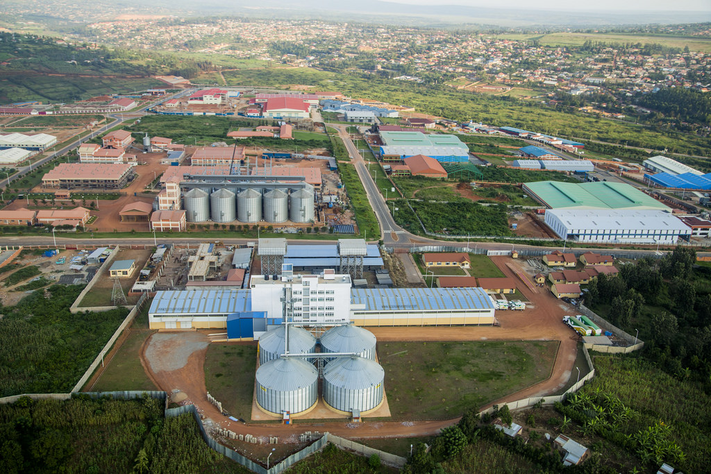 The bird's-eye view of Kigali Special Economic Zone. Rwanda registered 45.7 percent increase in FDIs in 2021.