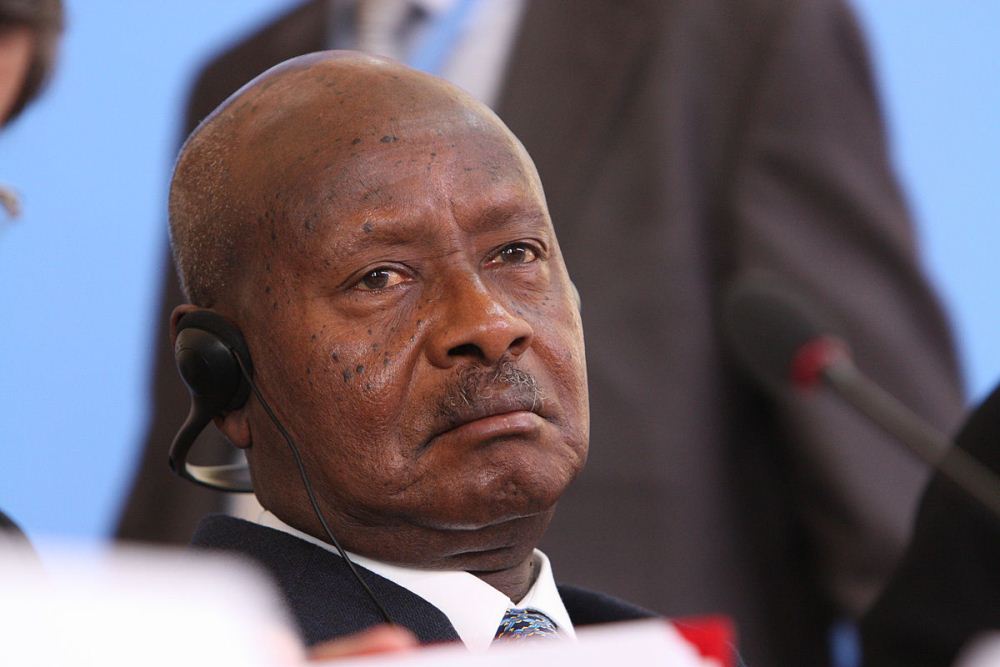 Ugandan President Yoweri Museveni