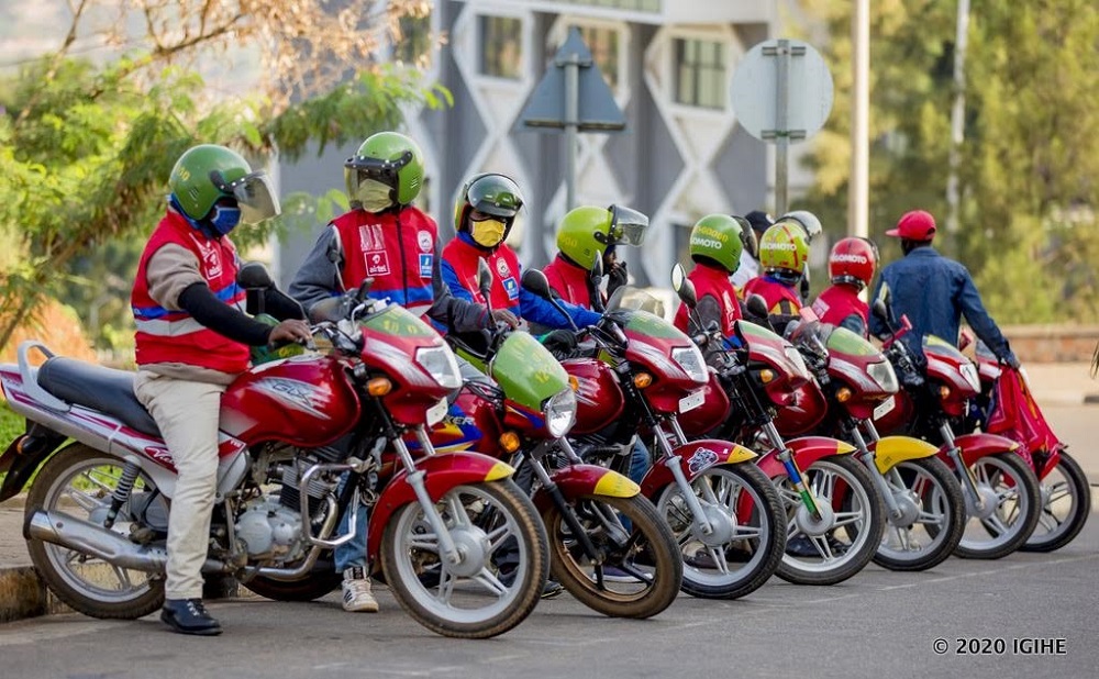 The Government of Rwanda has made COVID-19 vaccination mandatory for motorcyclists and passengers. 