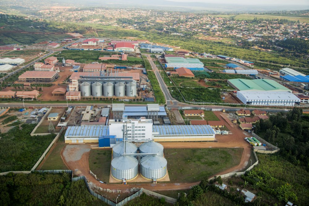 The bird's eye view of Kigali Special Economic Zone