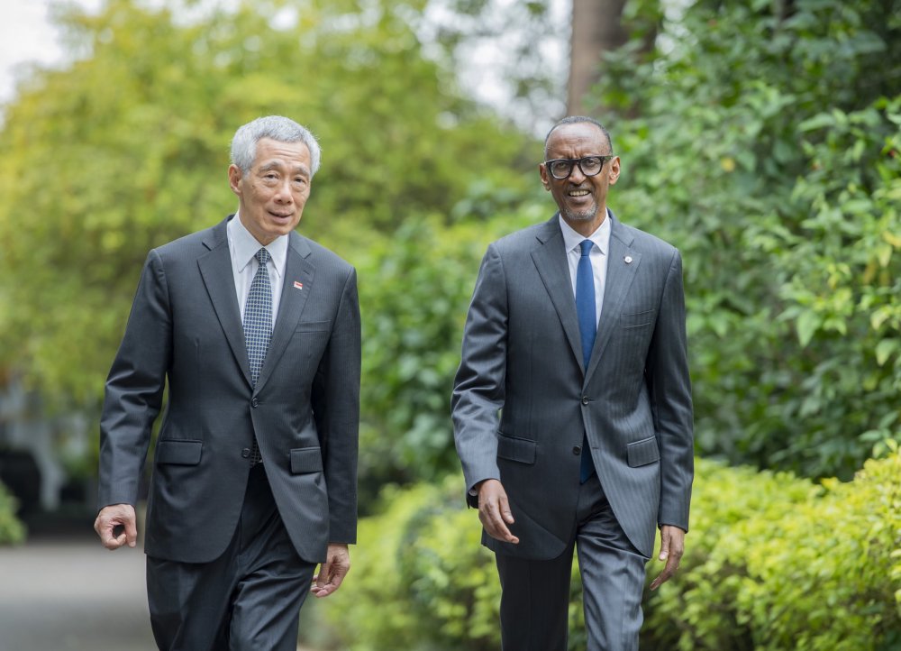 President Kagame is expected to visit Singapore where he will meet dignitaries including former Prime Minister, Lee Hsien Loong. 