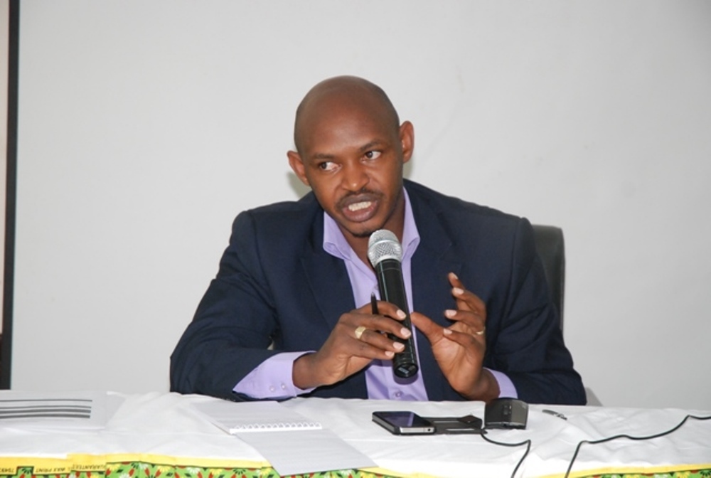Emmanuel Mugisha, the Executive Secretary of RMC