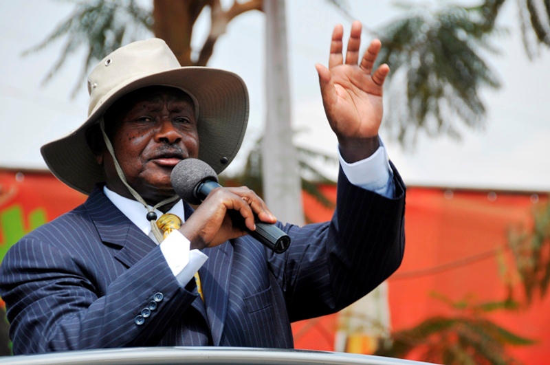 Ugandan President Yoweri Museveni