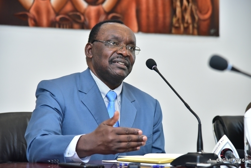 The Minister of Trade, Industry and East African Affairs (MINEACOM), François Kanimba