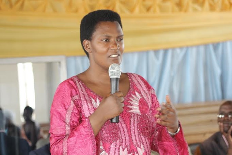 Mutuyemariya Christine in charge of board administration and finance in ADEPR.
