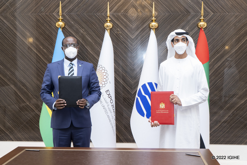 The MoU on political consultation between Rwanda and UAE was signed on Wednesday 2nd February 2022.  