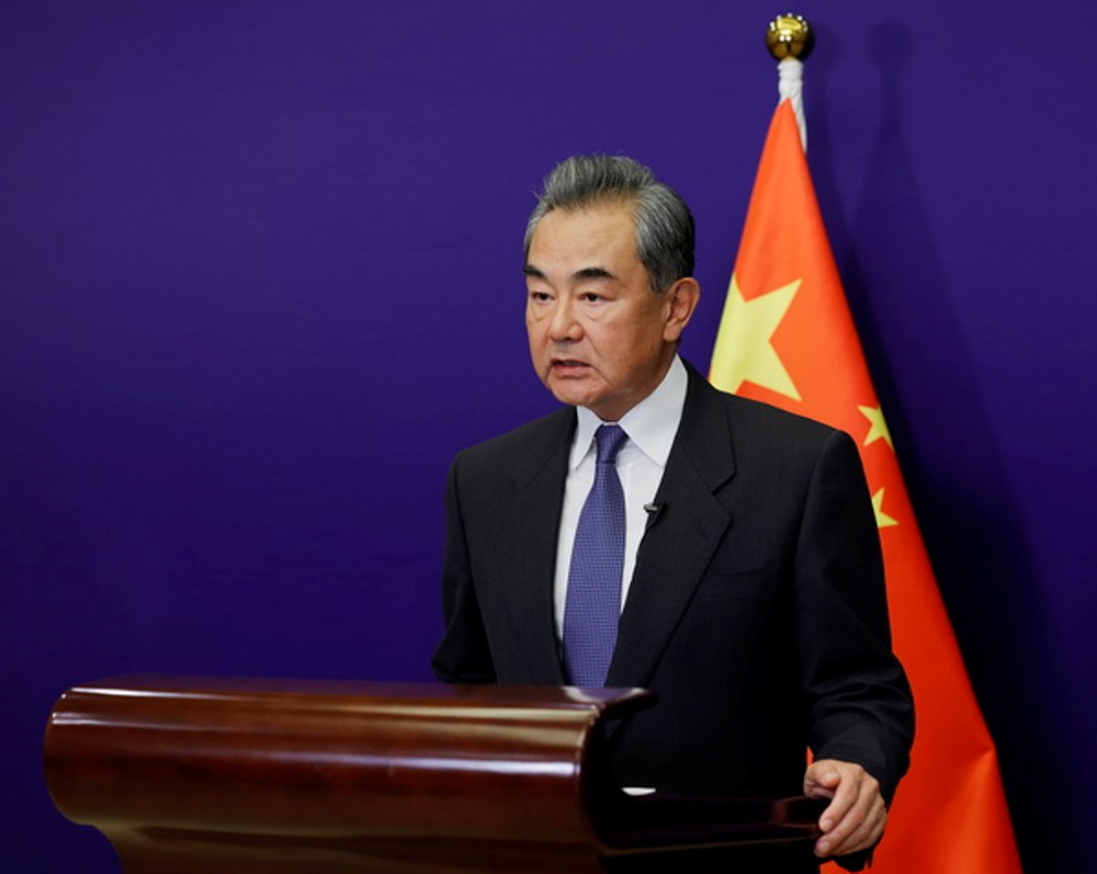 Chinese State Councilor and Foreign Minister Wang Yi. 