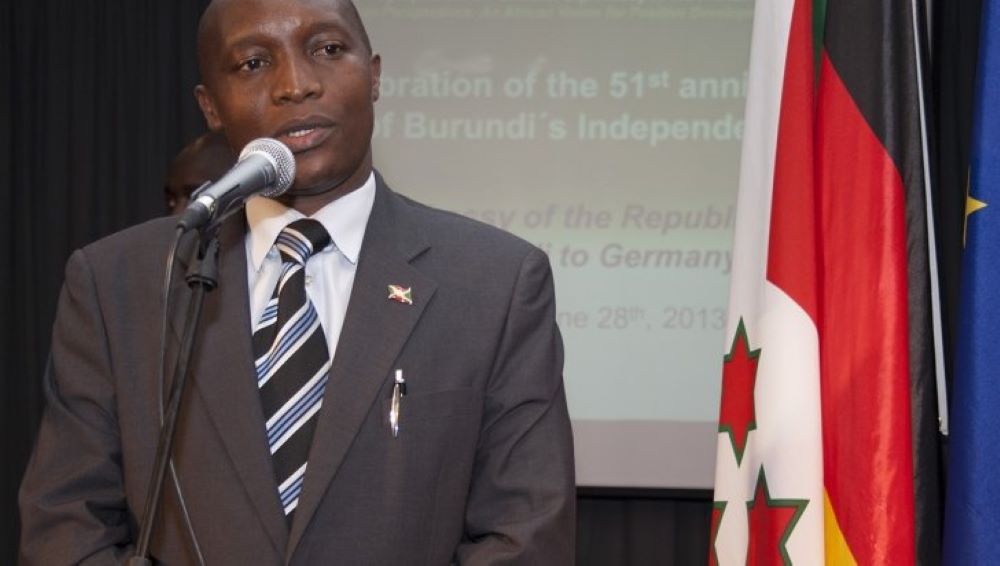 Dr. Édouard Bizimana was recently named Burundi's new Minister of Foreign Affairs, Regional Integration, and Development Cooperation.