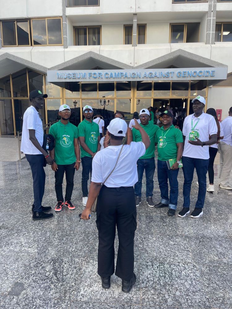 FALAS team also visited the Museum for Campaign Against Genocide to learn more of the history of Rwanda. 