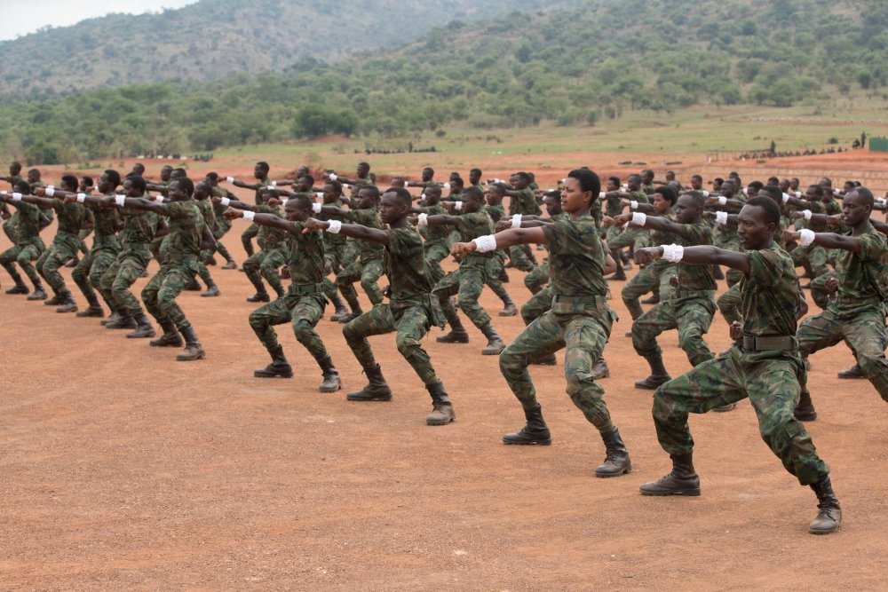 Close to 1000 RDF soldiers including Junior officers and other Ranks have completed a 6-month Advanced Infantry Training. 
