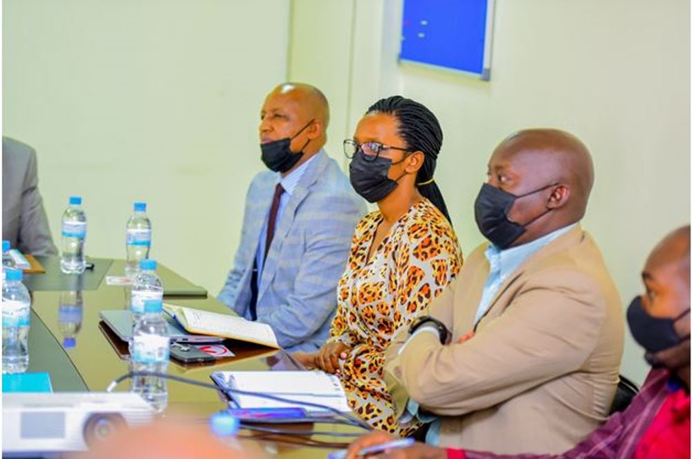 Members of the university's executive committee.  