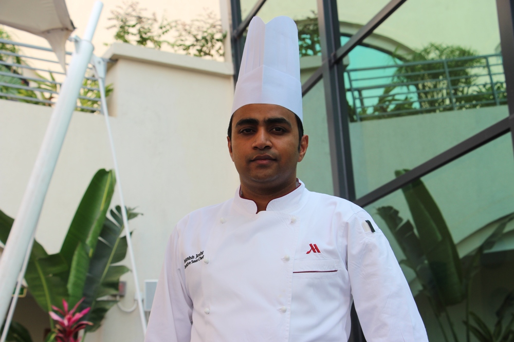 Awanish Joshi, the Executive Sous Chef at Kigali Marriott Hotel