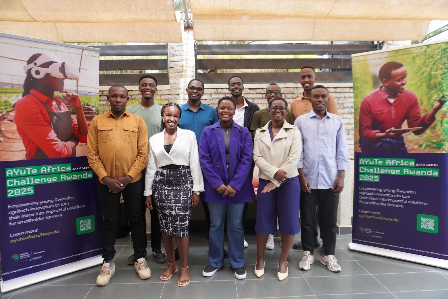 The finalists were shortlisted from a pool of more than 500 applicants and will be competing for a share of 50 million Rwanda Francs in grants, along with mentorship and business development opportunities.