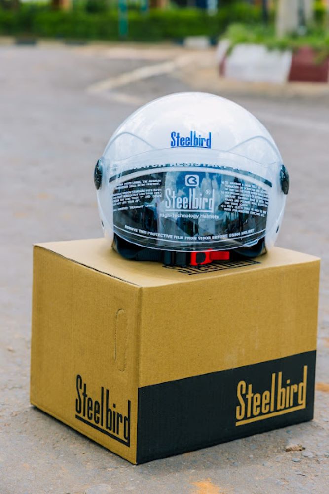 These helmets are designed to protect riders in case of accidents and meet international safety standards.
