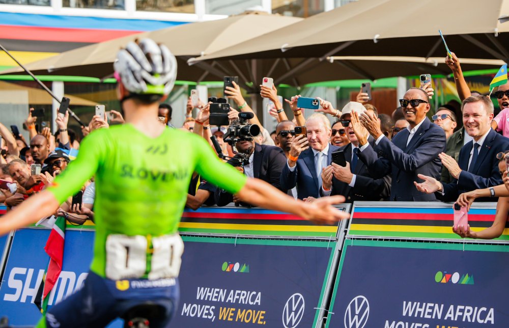 Pogačar, who successfully defended his world road race title, said the competition in Rwanda stood out.