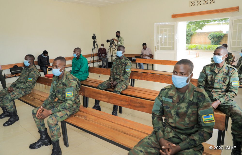 The Military Tribunal remanded for 30 days the five Rwanda Defence Force (RDF) soldiers and a civilian charged on seven counts including rape and assault.
