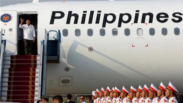 Duterte was visiting Vietnam when he said that he wanted an end to the joint military drill with the US 