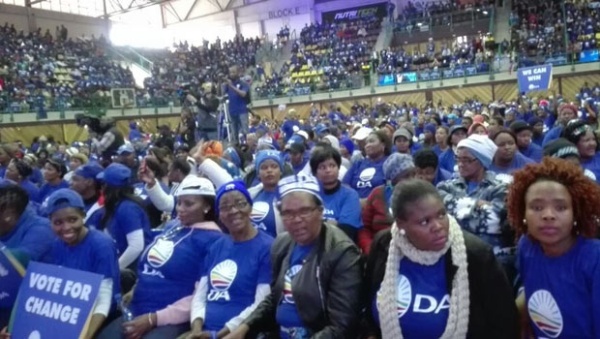 The DA's 'We can win' rally in Nelson Mandela Bay.
