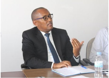 The coordinator of commemoration activities in CNLG, Dr Bideri Diogène