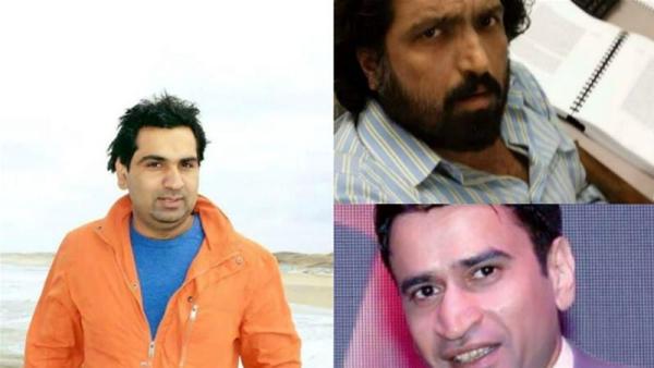 Clockwise from above left: Waqas Goraya, Salman Haider and Asim Saeed