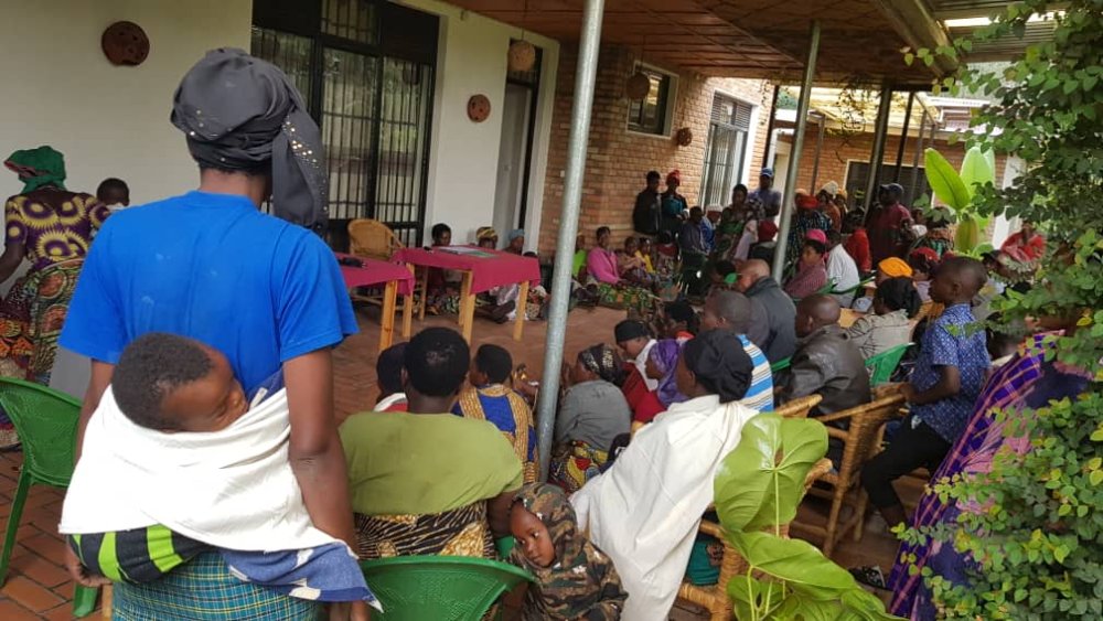 Parents are organized into savings groups, where they are encouraged to save within their means and receive guidance on small businesses.