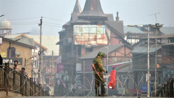 Authorities blocked mobile and internet services in some areas of southern Kashmir on Thursday