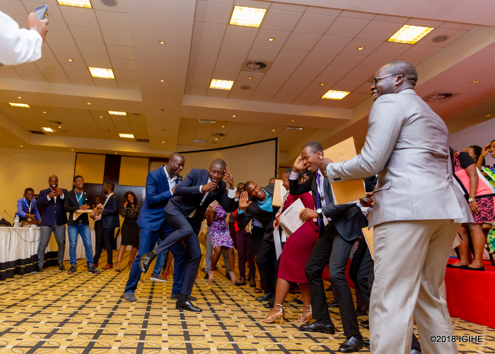 Joy and Exuberance as students closed the AMLA Workshop